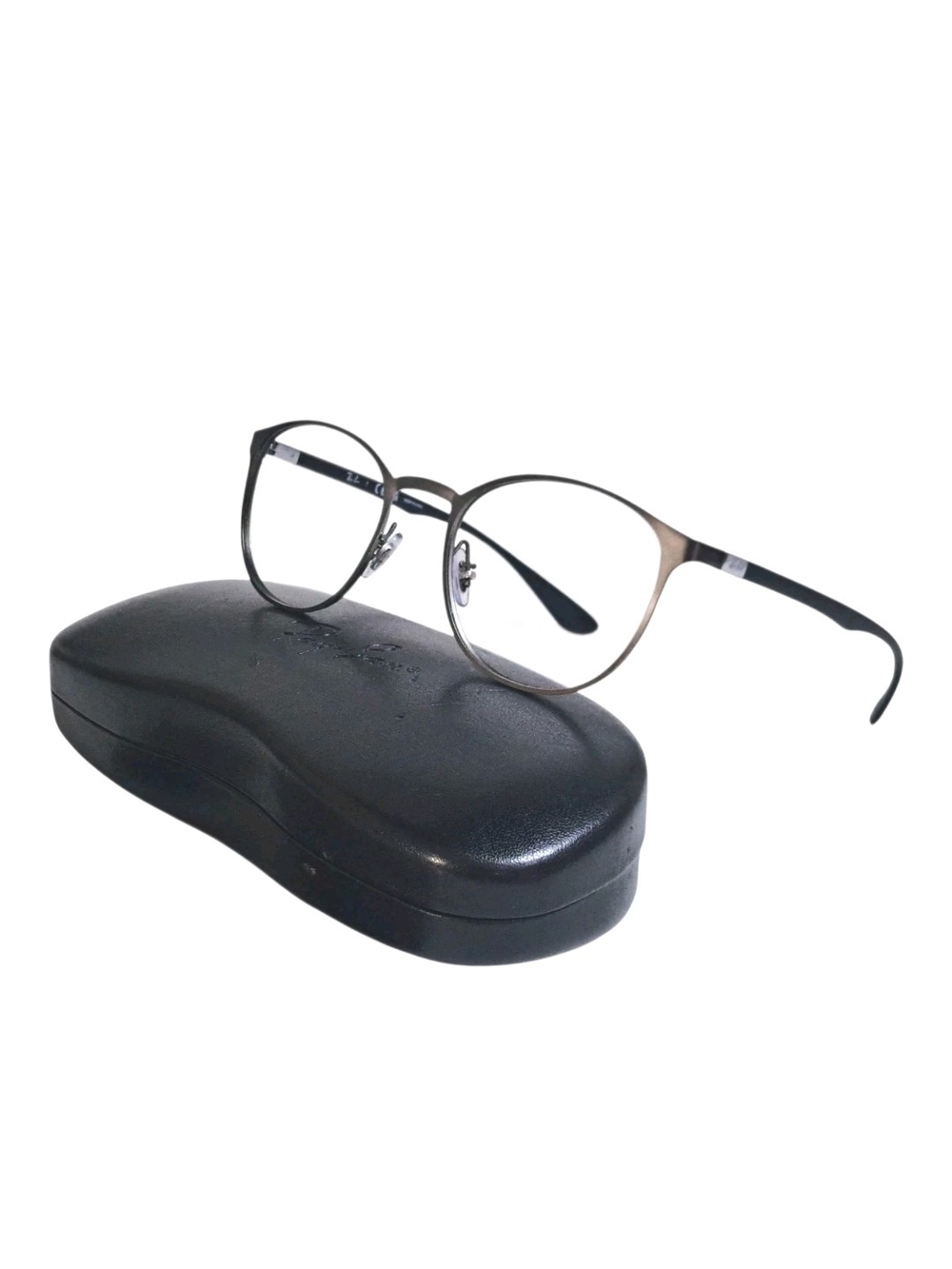 Ray-ban RB 6355 2620 Eyeglasses Round Matte Gunmetal Unisex
